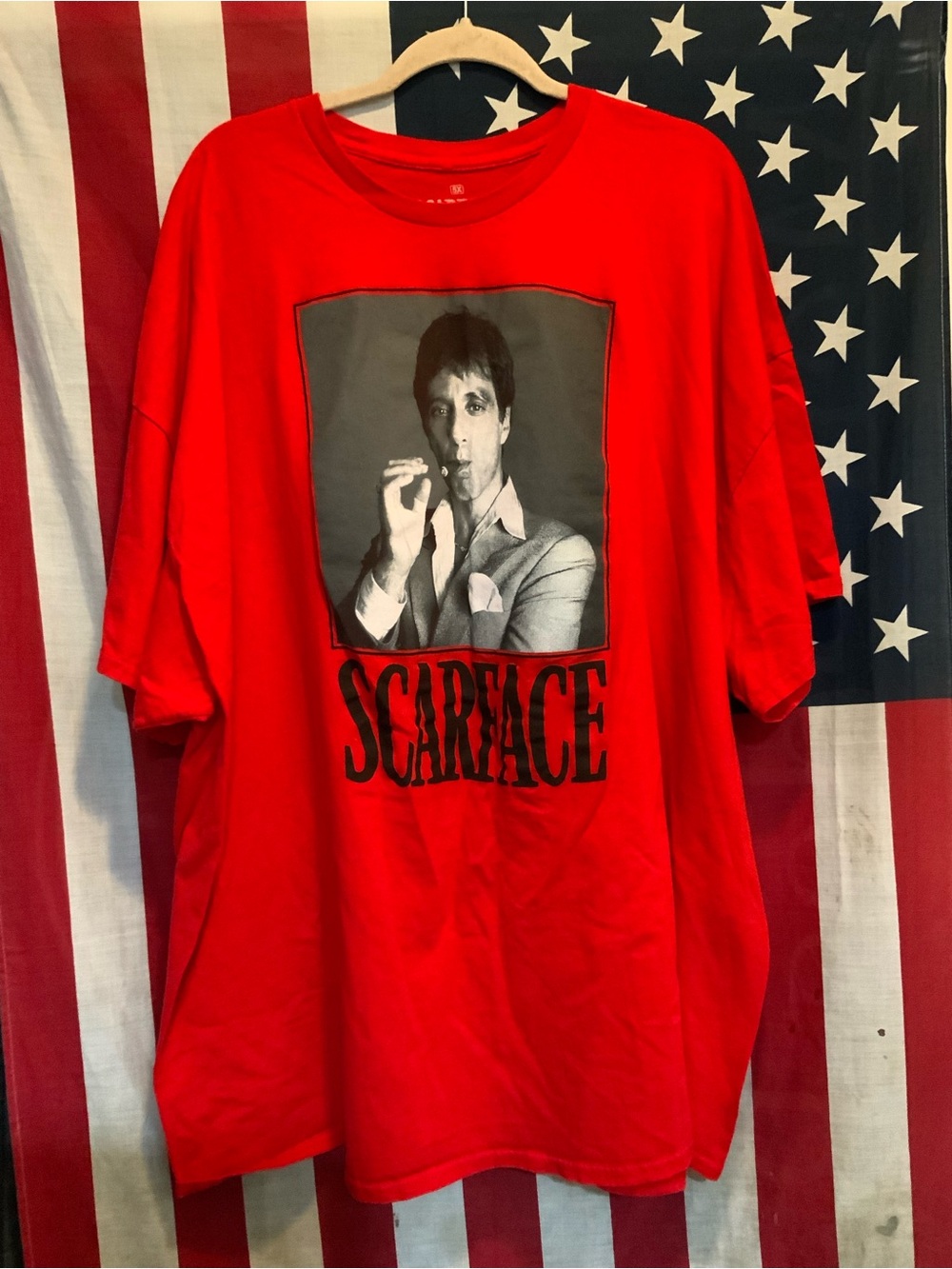 Scarface Graphic Red Men’s Short Sleeve Tee